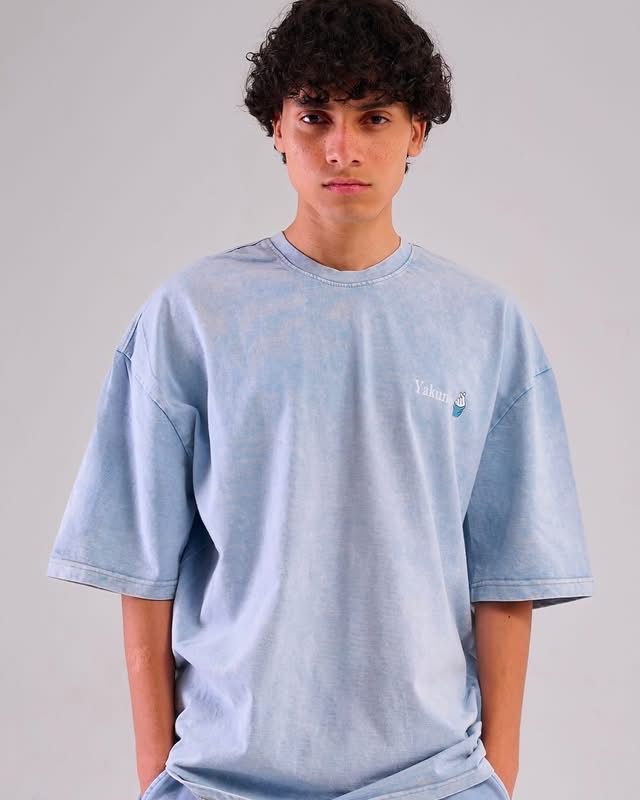 Bear Hug Washed Tee — front view