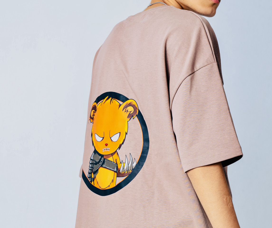 Mecha Bear Tee — back print